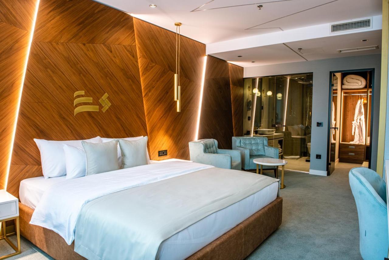 Hotel Pupin โนวีซาด ภายนอก รูปภาพ A room at the hotel